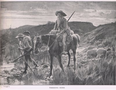 Trekking home by J. J. Waugh
